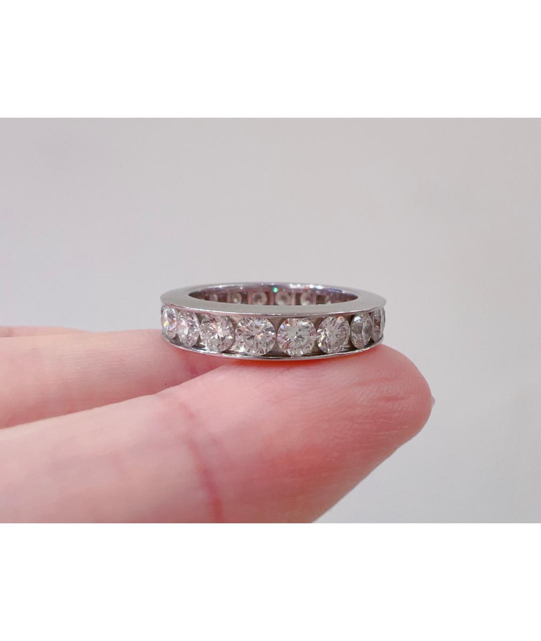 Harry Winston Серебряное платиновое кольцо, фото 10
