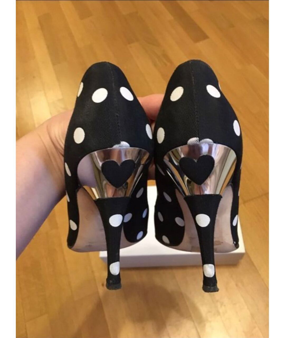 MOSCHINO Мульти текстильные туфли, фото 4