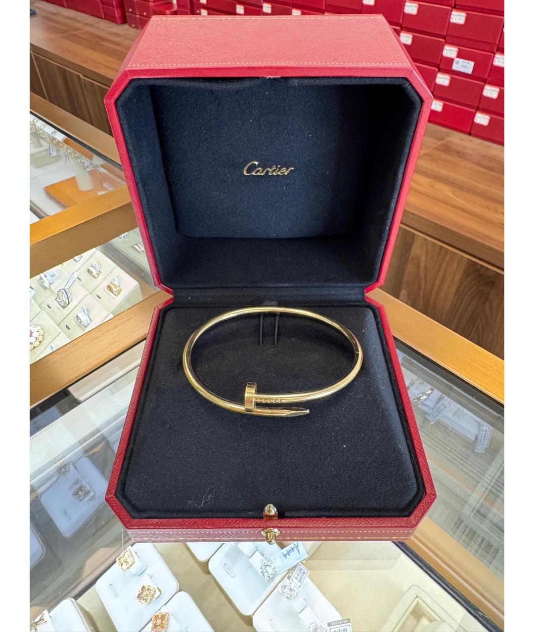CARTIER Золотой браслет из розового золота, фото 8