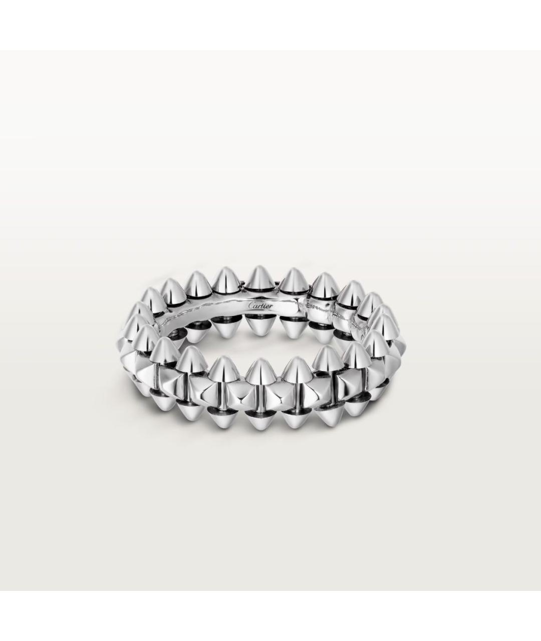 CARTIER Серебряное кольцо из белого золота, фото 4