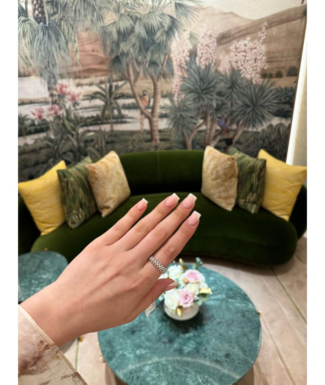 CARTIER Серебряное кольцо из белого золота, фото 3
