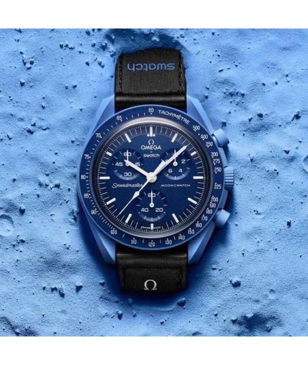 Swatch Синие часы, фото 2