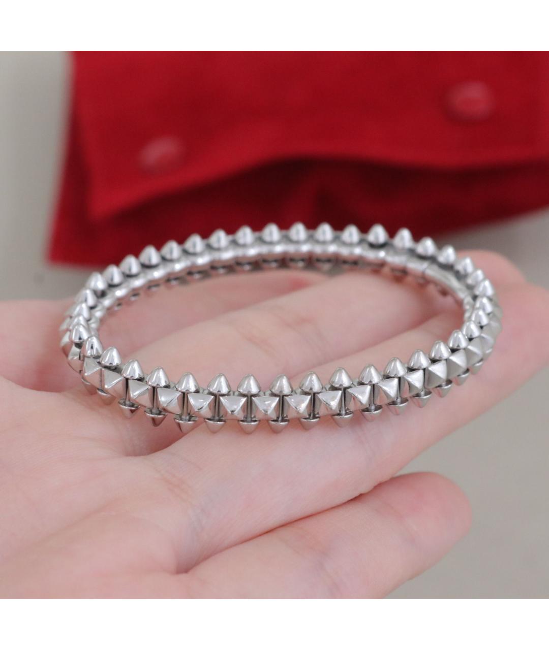 CARTIER Серебряный браслет из белого золота, фото 3