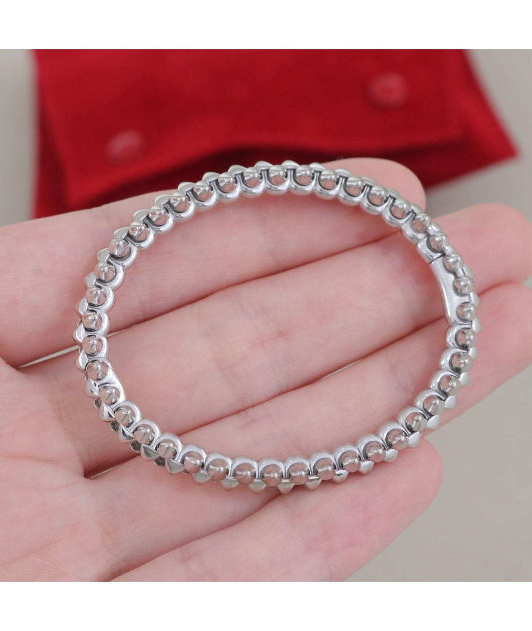 CARTIER Серебряный браслет из белого золота, фото 4