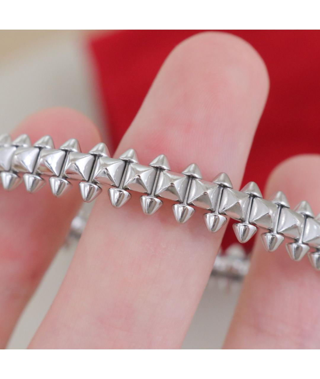 CARTIER Серебряный браслет из белого золота, фото 9