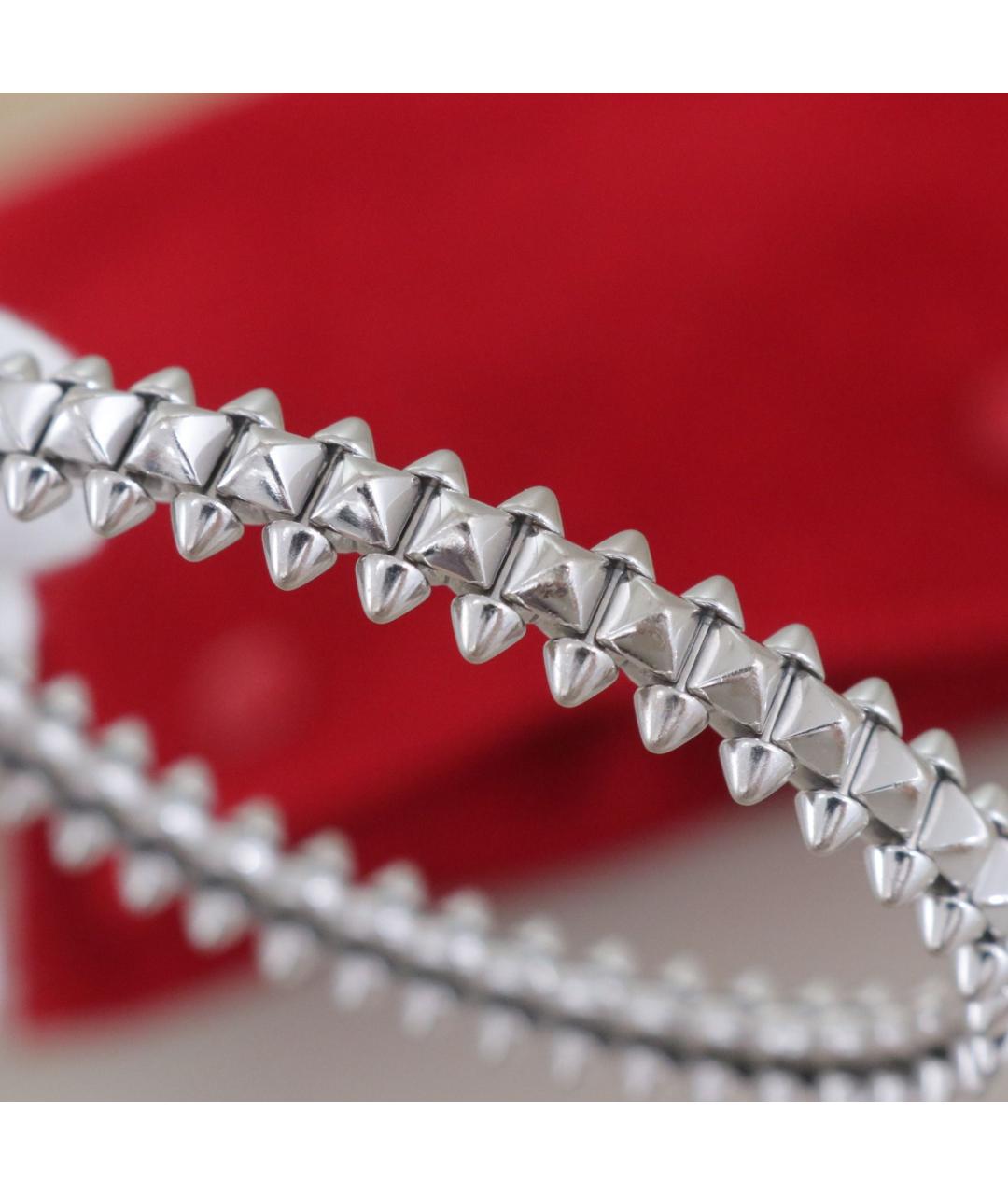 CARTIER Серебряный браслет из белого золота, фото 6