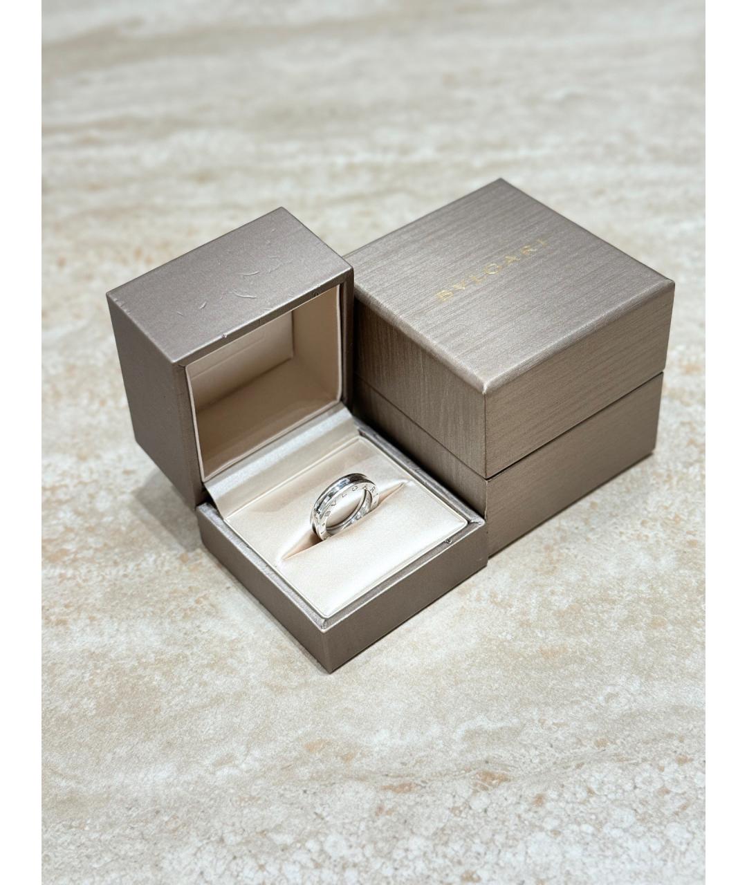 BVLGARI Серебряное кольцо из белого золота, фото 2