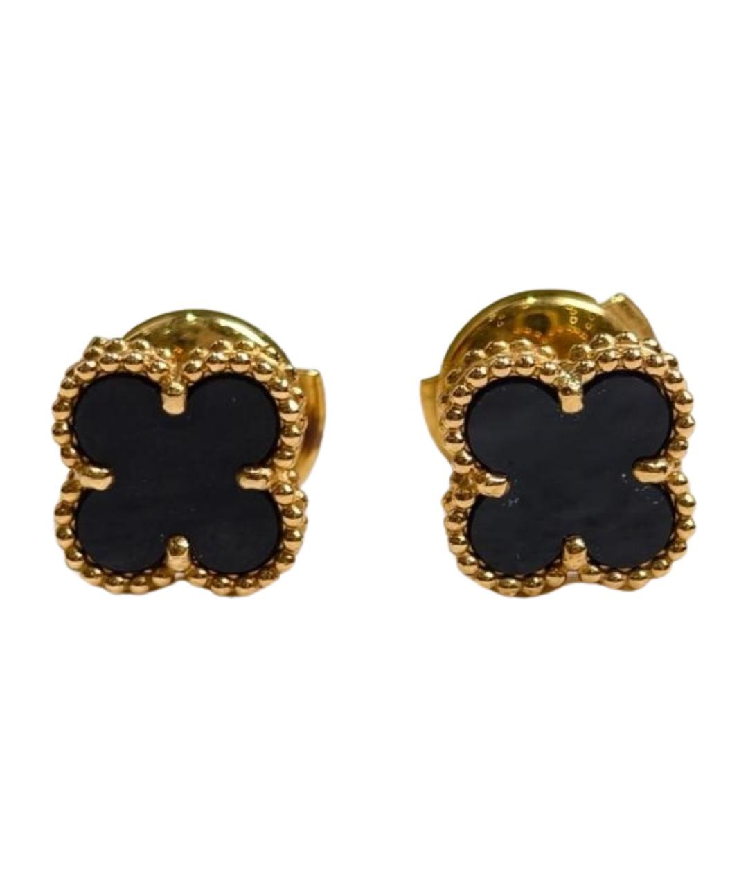 VAN CLEEF & ARPELS Золотые серьги из желтого золота, фото 1