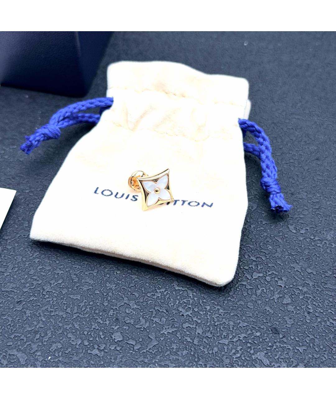 LOUIS VUITTON Золотые серьги из розового золота, фото 3