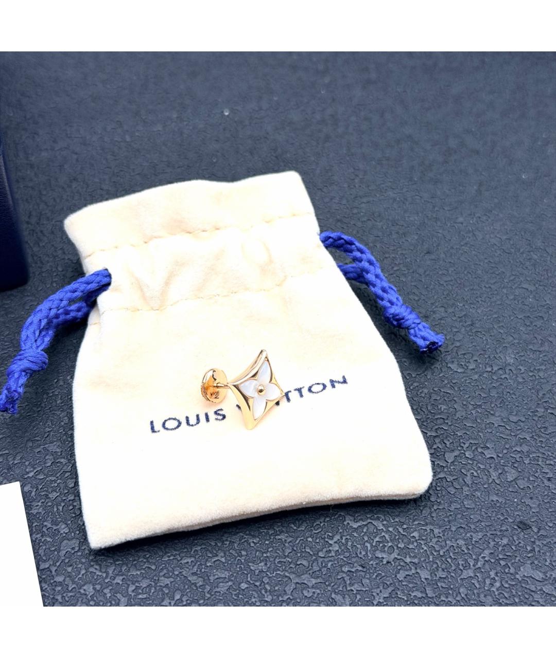 LOUIS VUITTON Золотые серьги из розового золота, фото 4