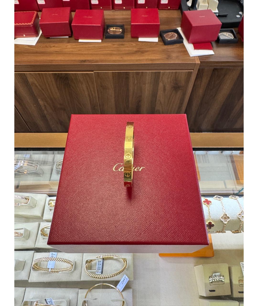 CARTIER Золотой браслет из желтого золота, фото 3