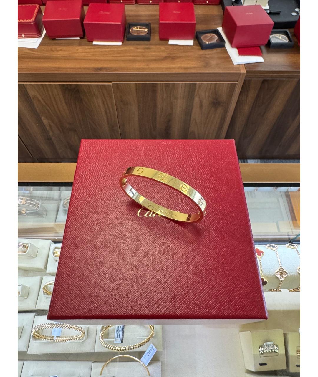 CARTIER Золотой браслет из желтого золота, фото 6