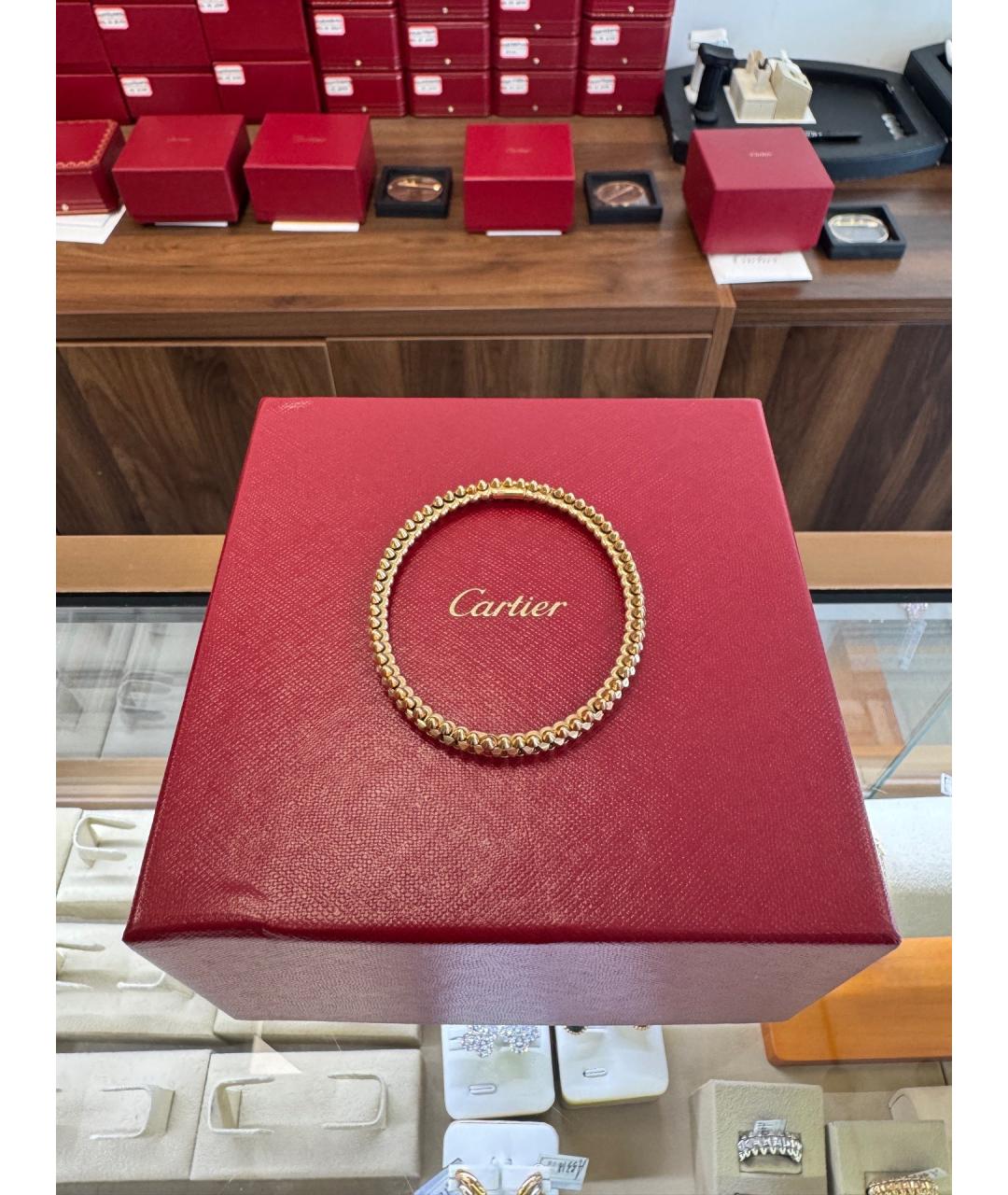 CARTIER Золотой браслет из розового золота, фото 2