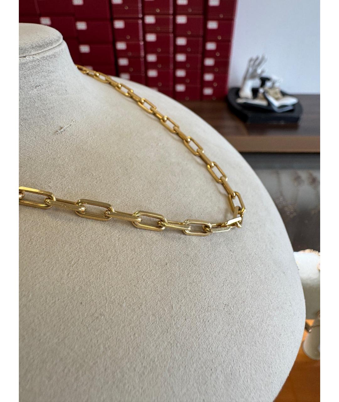 CARTIER Золотое колье из желтого золота, фото 3