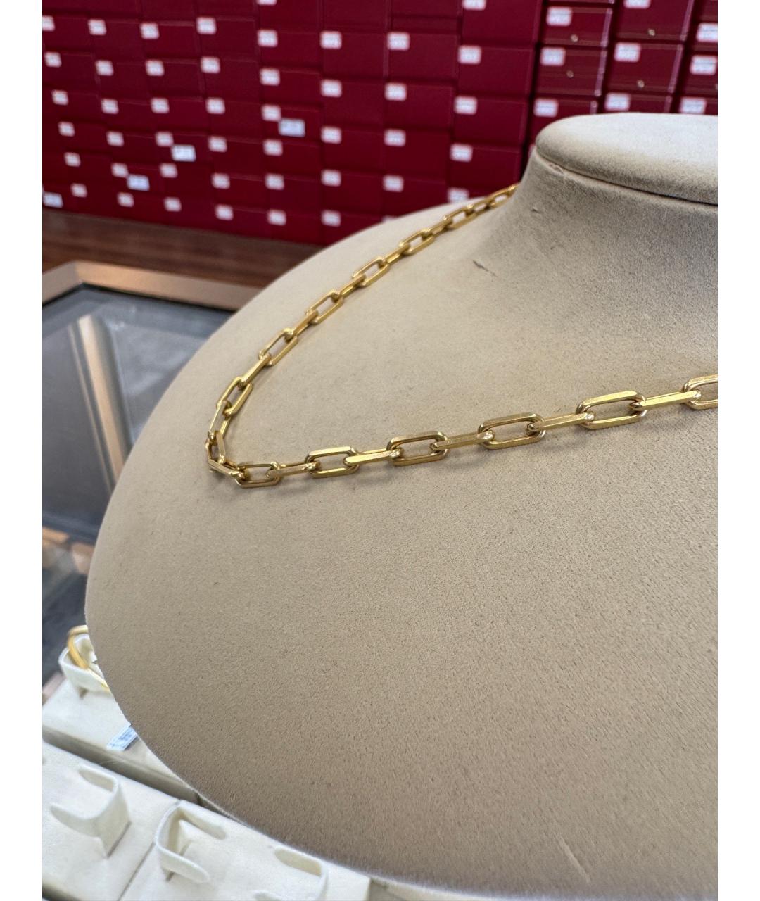 CARTIER Золотое колье из желтого золота, фото 2