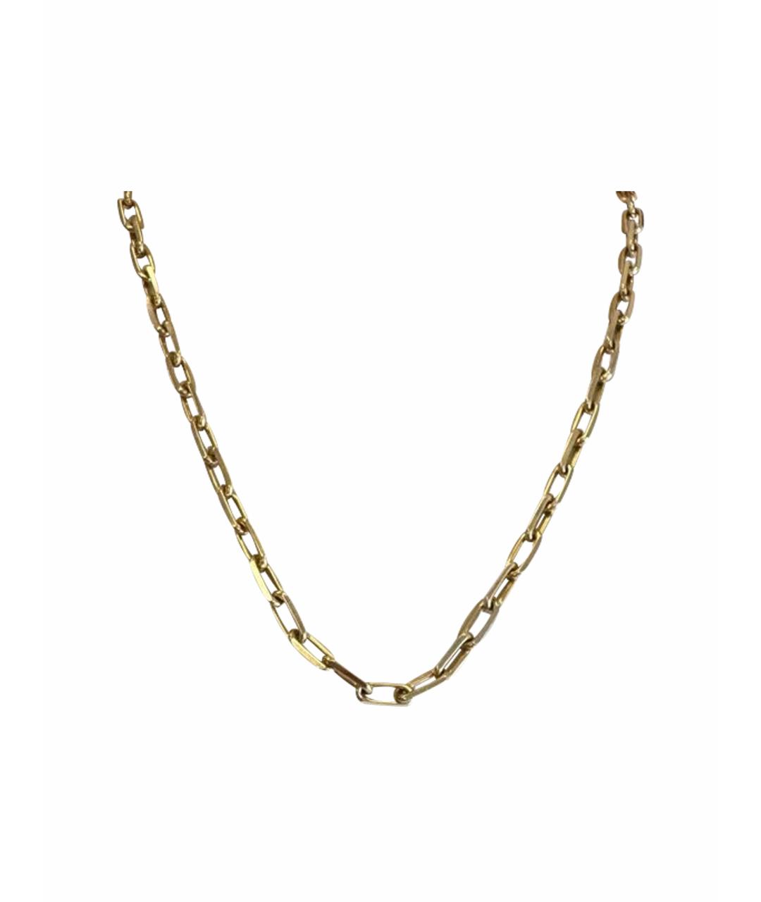 CARTIER Золотое колье из желтого золота, фото 1