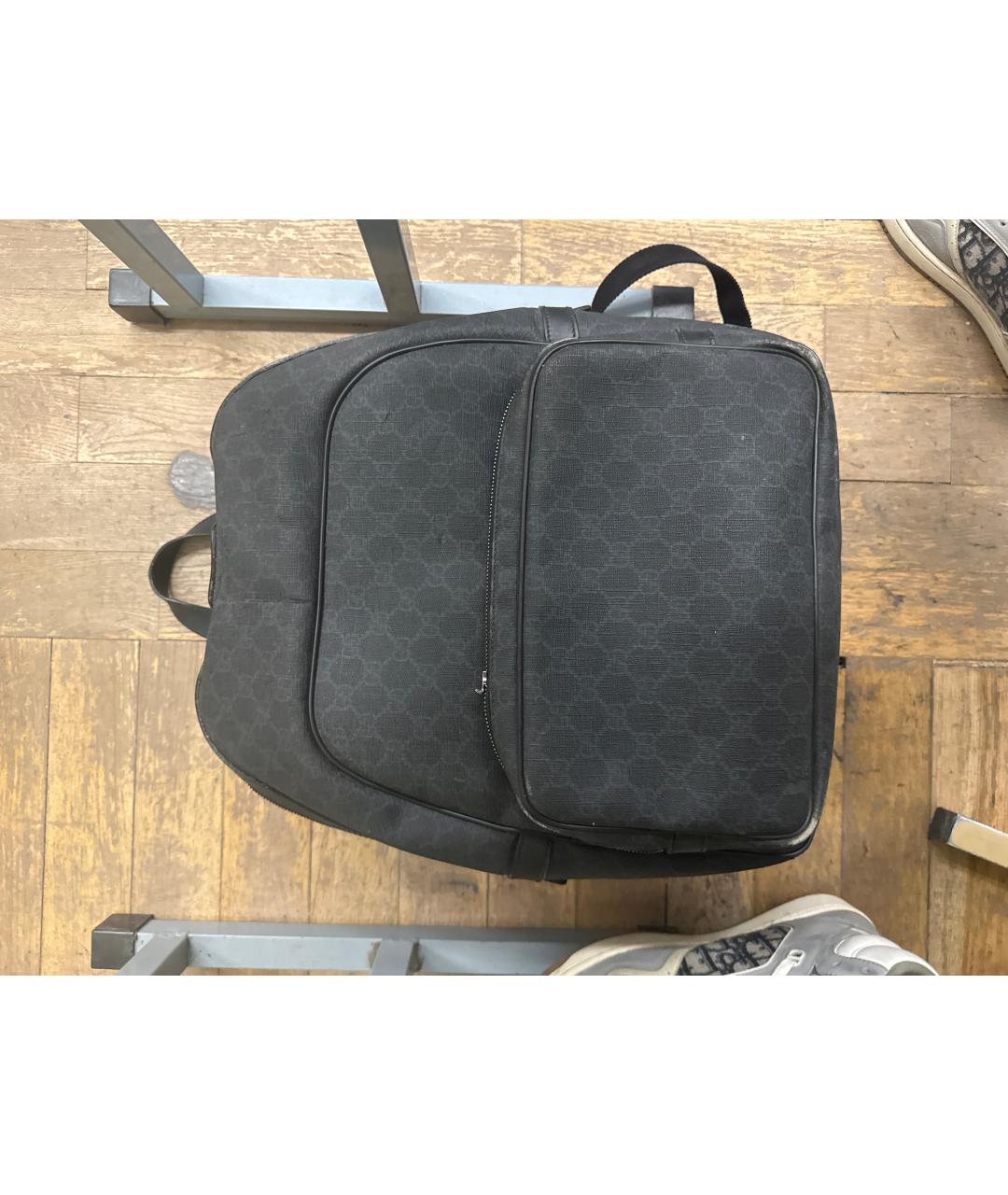 GUCCI Черный рюкзак, фото 9