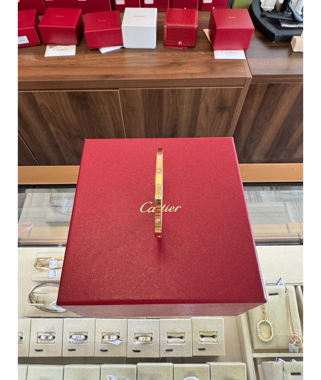 CARTIER Золотой браслет из розового золота, фото 3