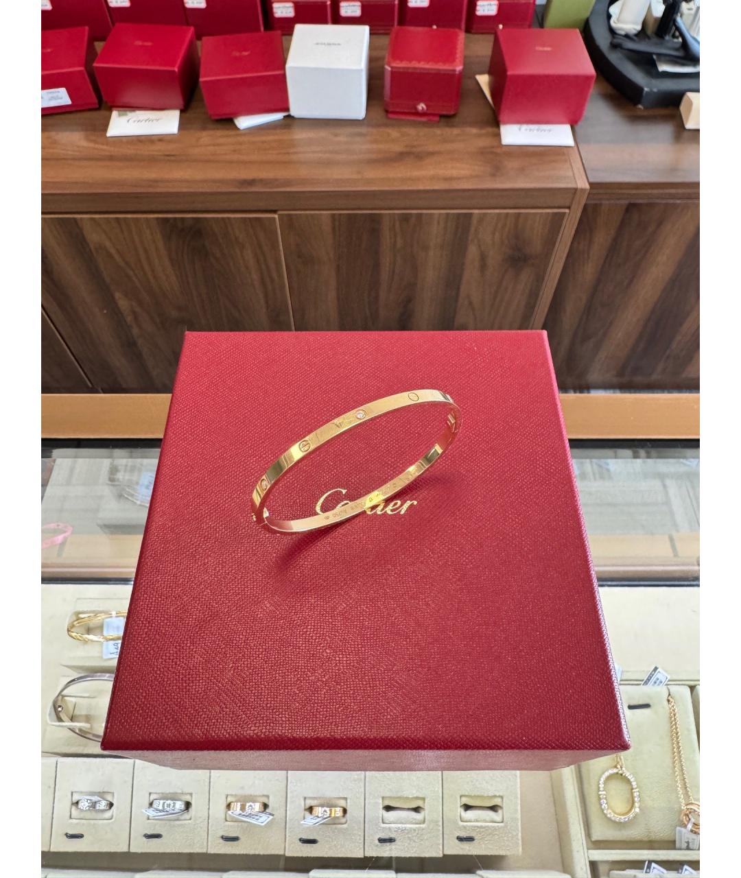 CARTIER Золотой браслет из розового золота, фото 4