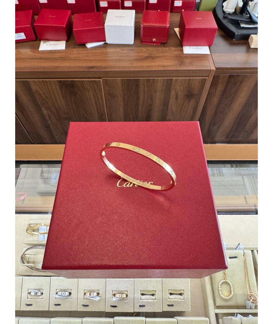 CARTIER Золотой браслет из розового золота, фото 5