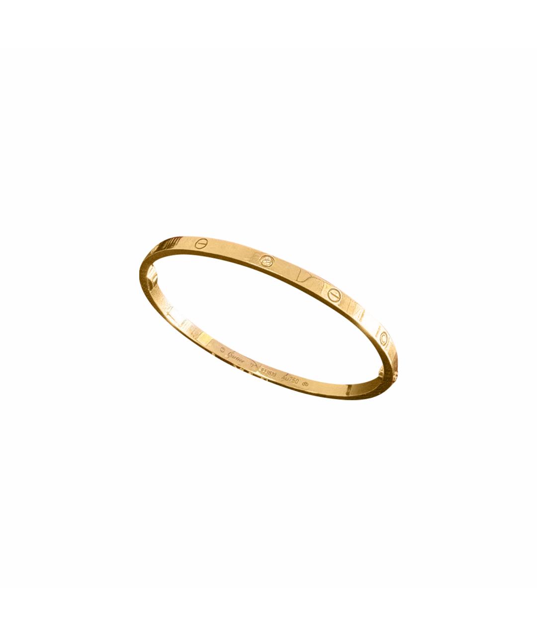 CARTIER Золотой браслет из розового золота, фото 1