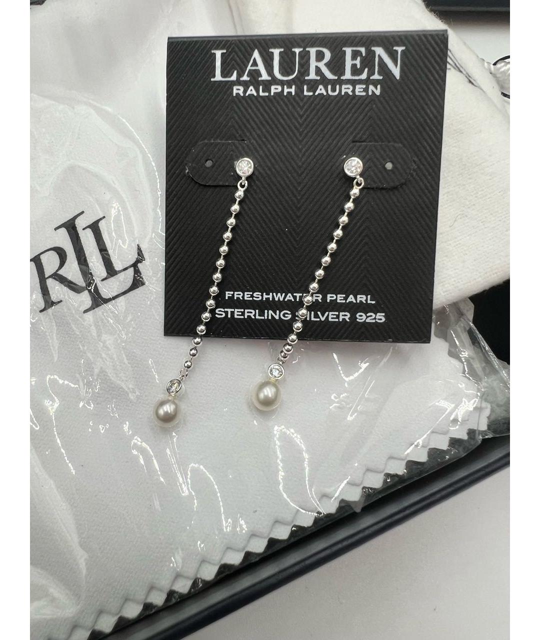 RALPH LAUREN Серебряные серебряные серьги, фото 8