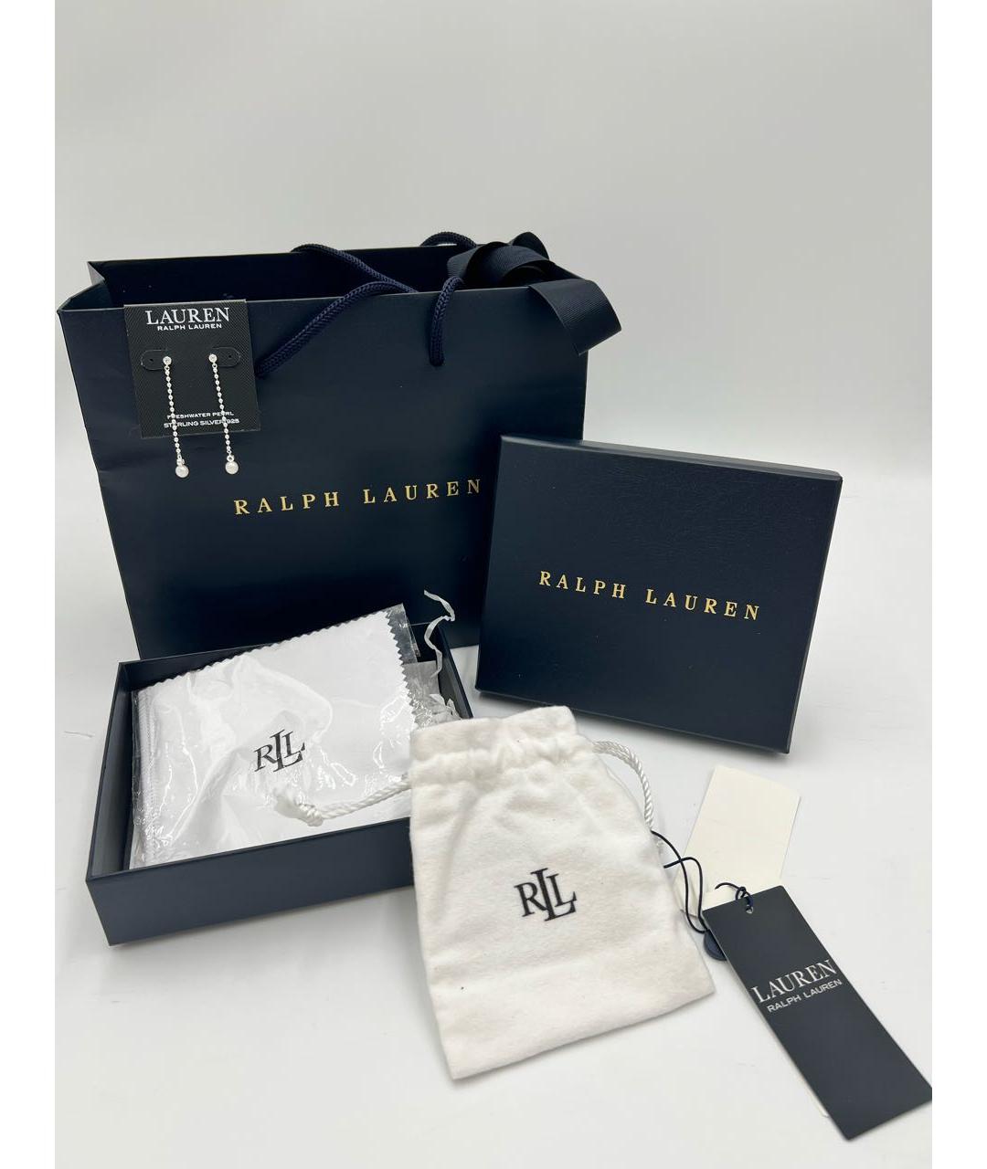 RALPH LAUREN Серебряные серебряные серьги, фото 2