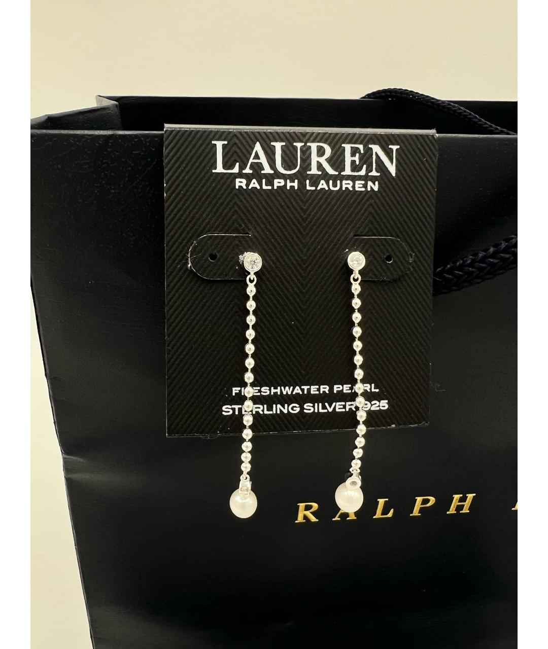 RALPH LAUREN Серебряные серебряные серьги, фото 3