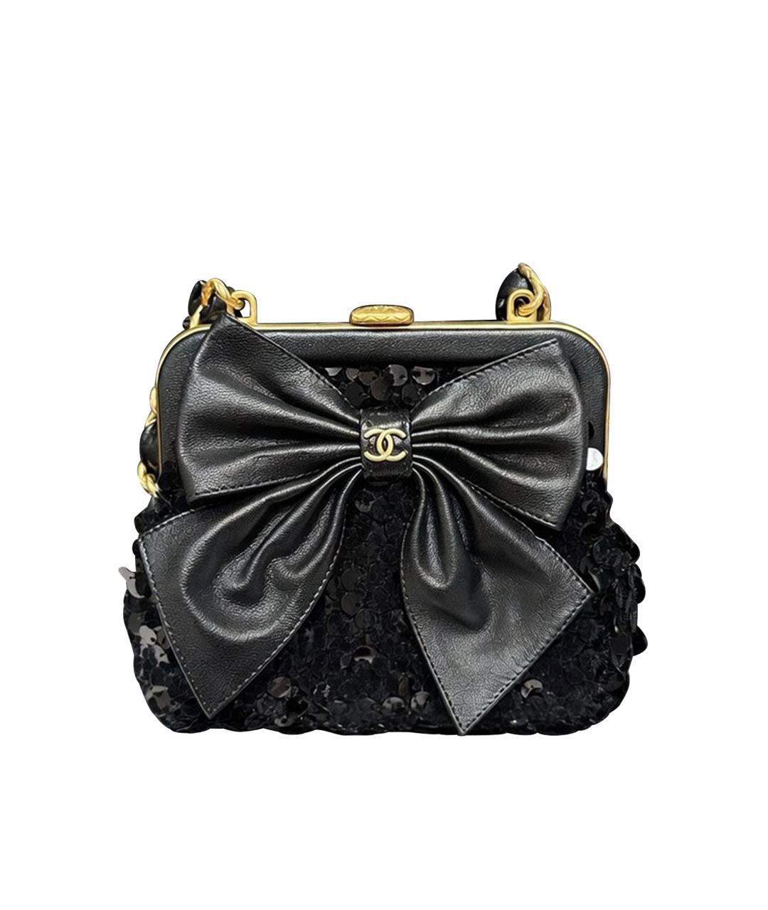 CHANEL Черная сумка через плечо, фото 1