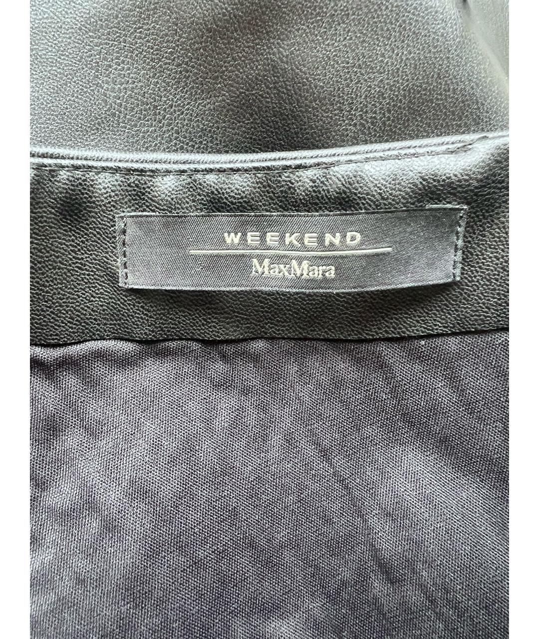 WEEKEND MAX MARA Черное повседневное платье, фото 3