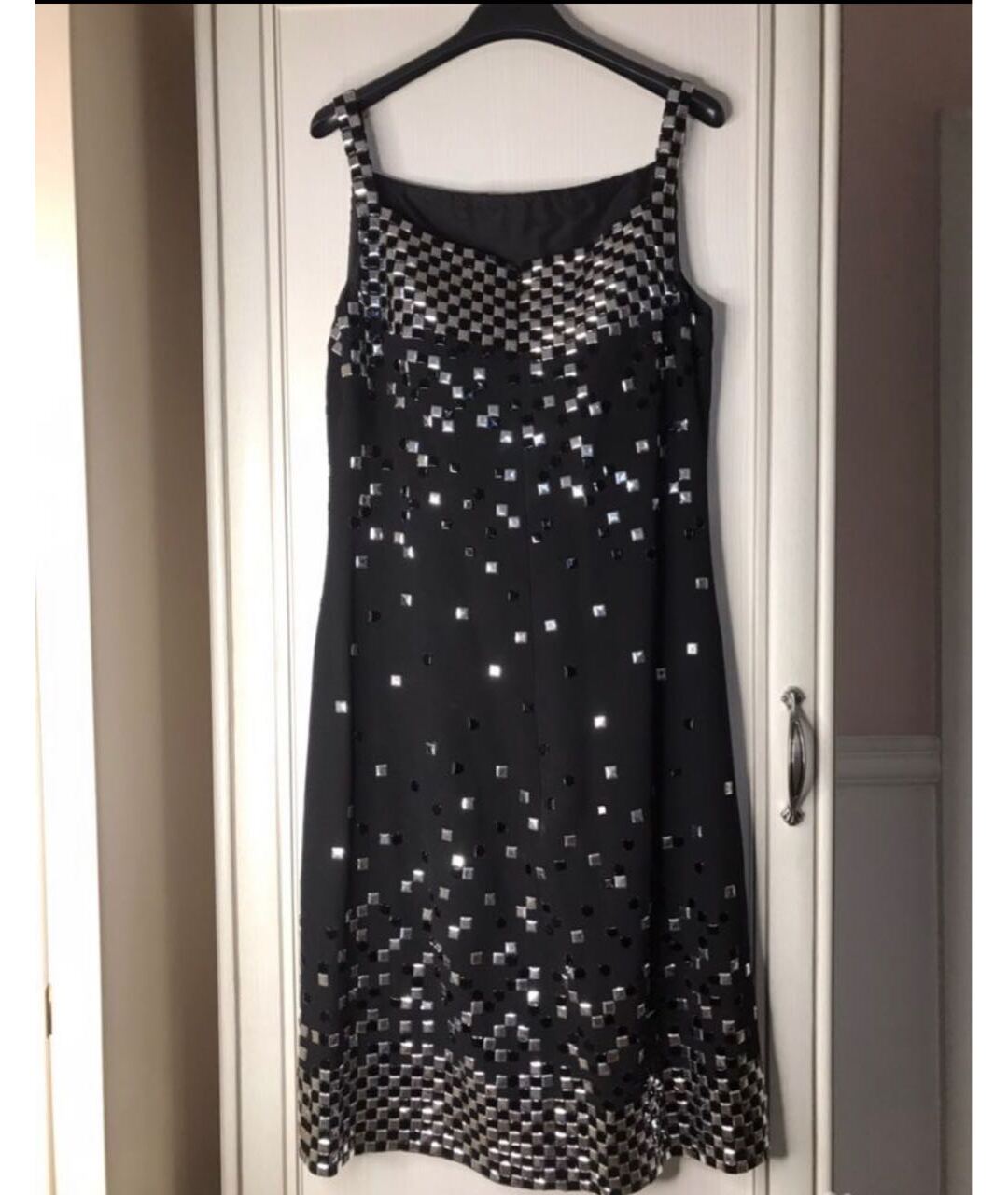 CHANEL Черное шелковое платье, фото 2