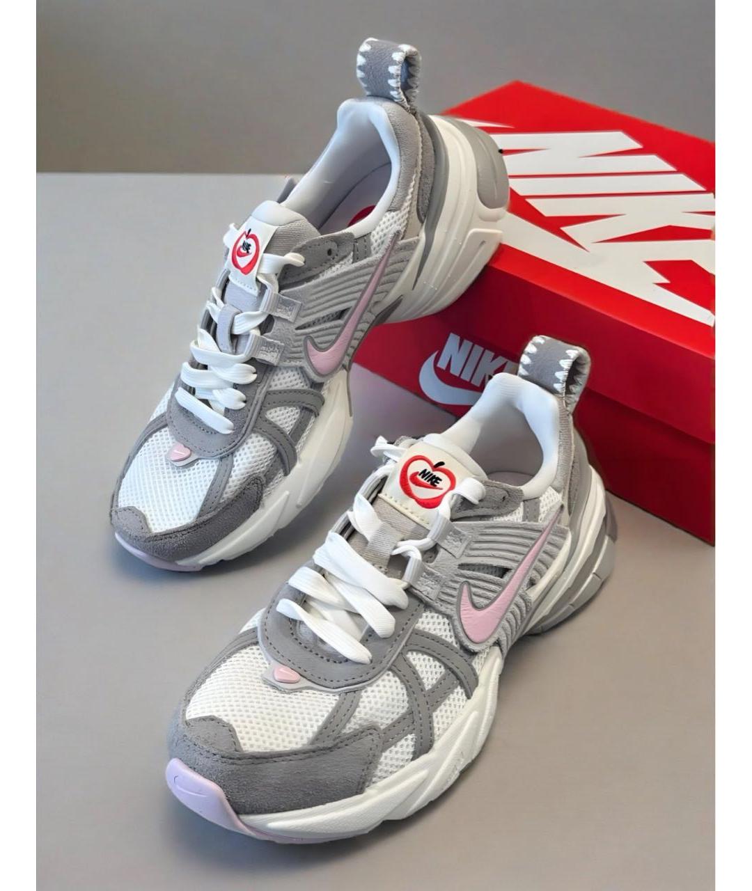 NIKE Серые текстильные кроссовки, фото 7
