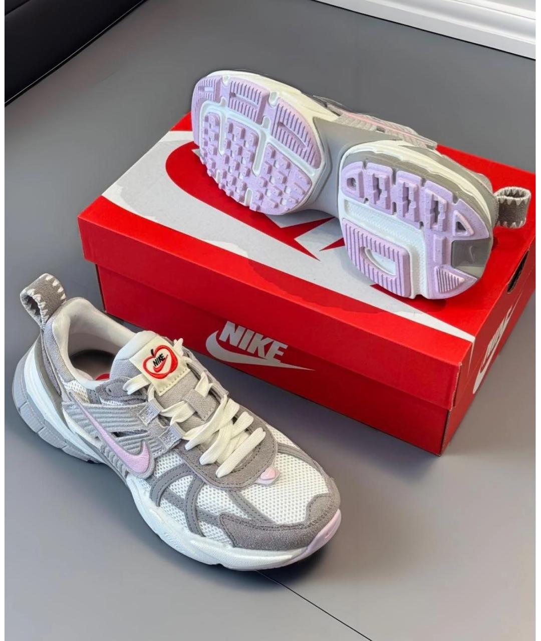 NIKE Серые текстильные кроссовки, фото 8