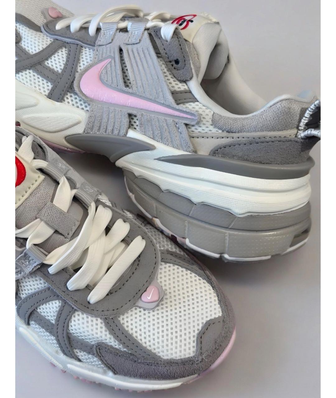 NIKE Серые текстильные кроссовки, фото 6