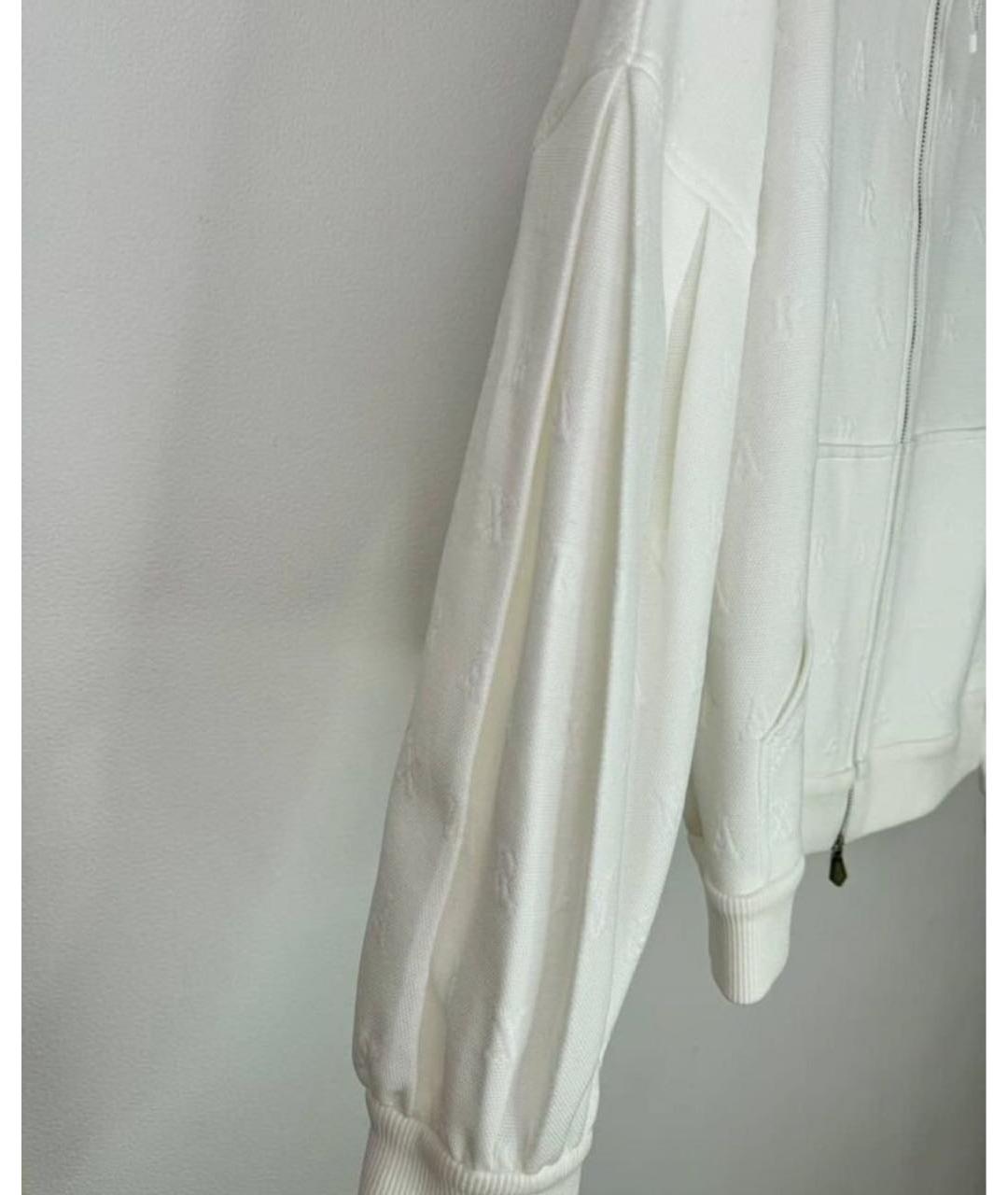 MAX MARA Белая хлопковая куртка, фото 6