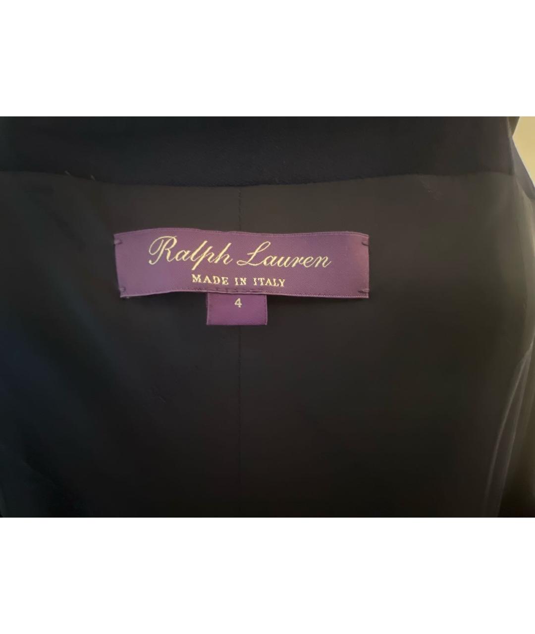 RALPH LAUREN Синий шерстяной жилет, фото 3