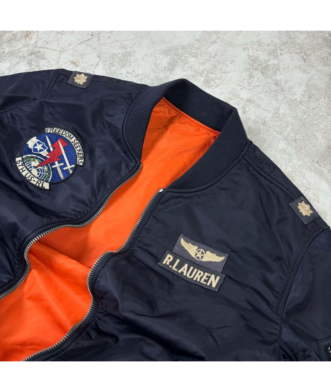 POLO RALPH LAUREN Темно-синяя куртка, фото 2