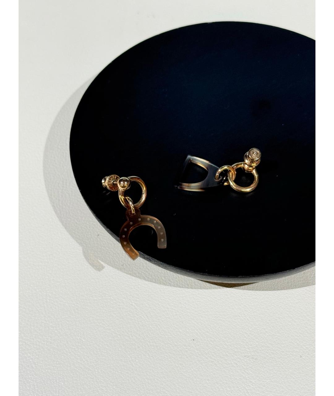 HERMES Золотые серьги, фото 3