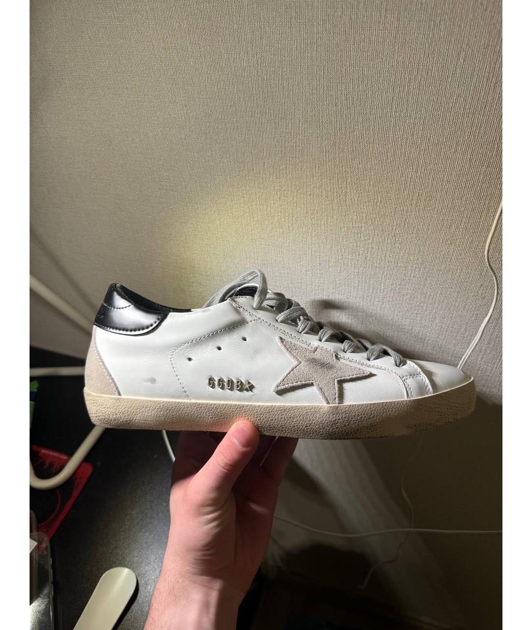 GOLDEN GOOSE DELUXE BRAND Белые высокие кроссовки / кеды, фото 9