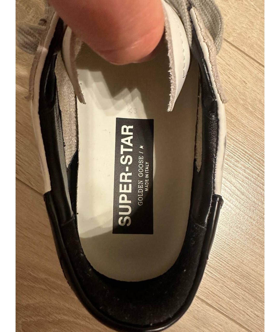 GOLDEN GOOSE DELUXE BRAND Белые высокие кроссовки / кеды, фото 8