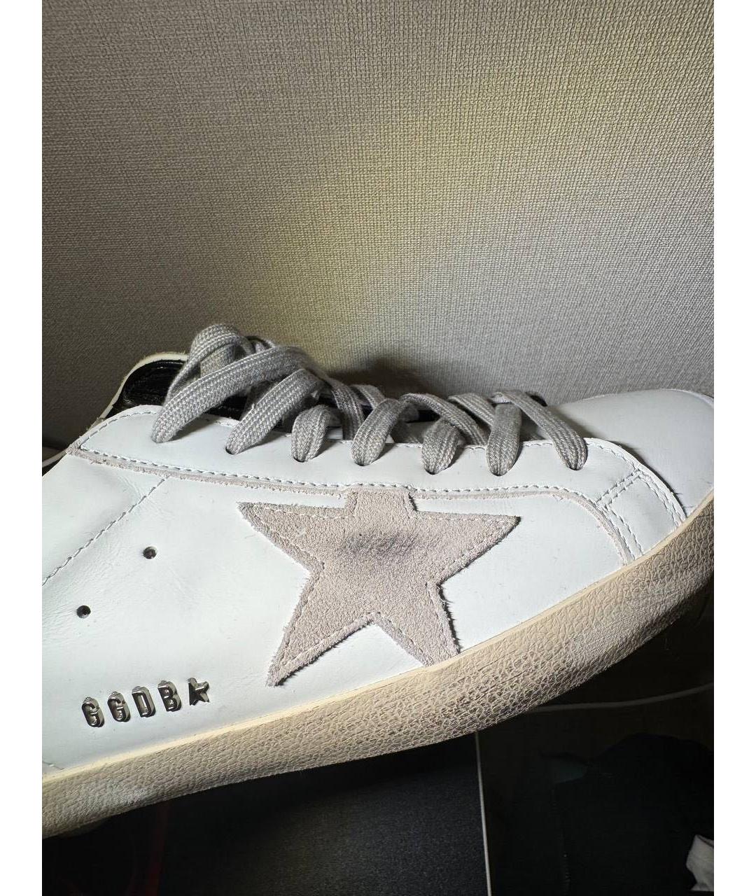 GOLDEN GOOSE DELUXE BRAND Белые высокие кроссовки / кеды, фото 7