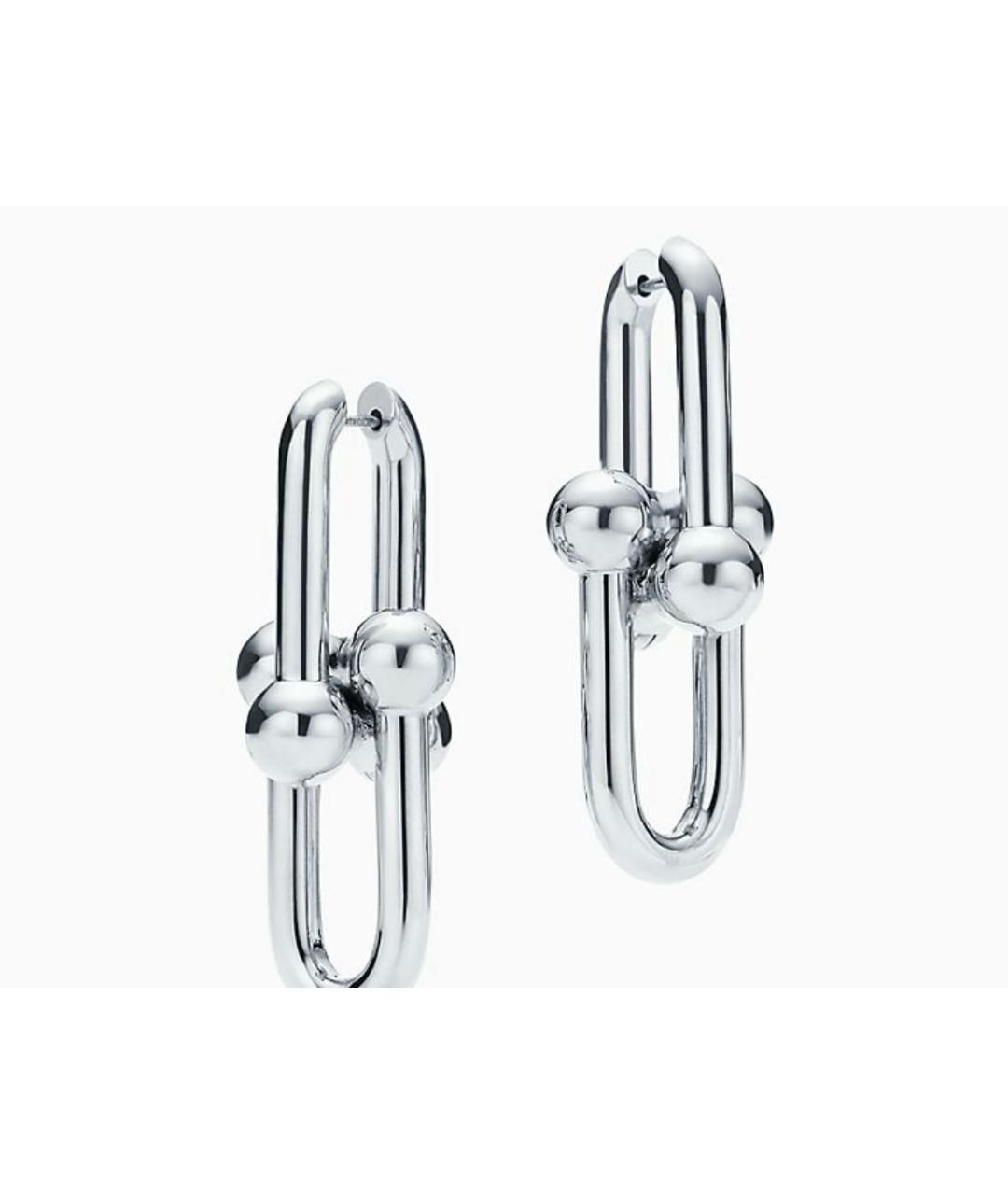 TIFFANY&CO Серебряные серебряные серьги, фото 3