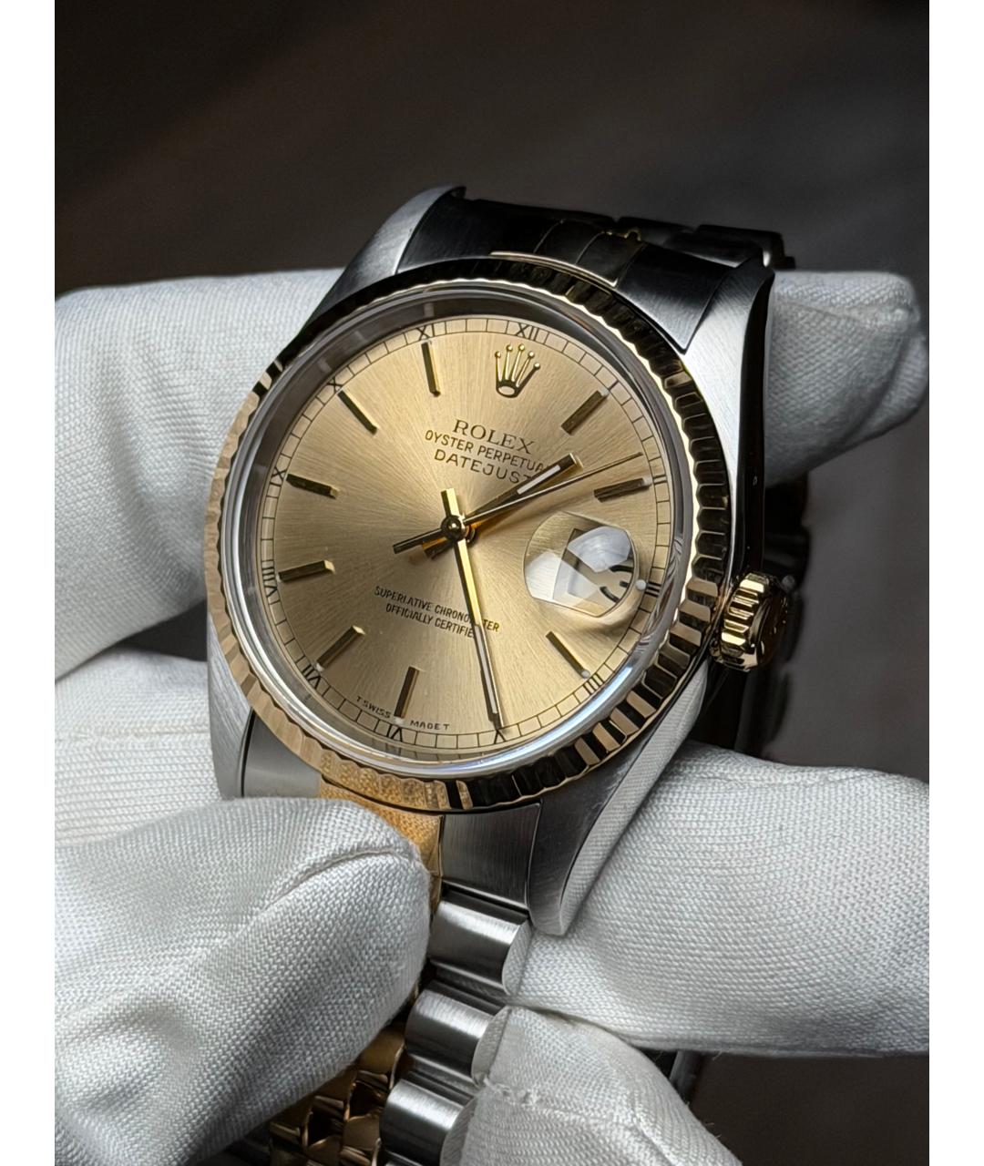 ROLEX Золотые часы из желтого золота, фото 4
