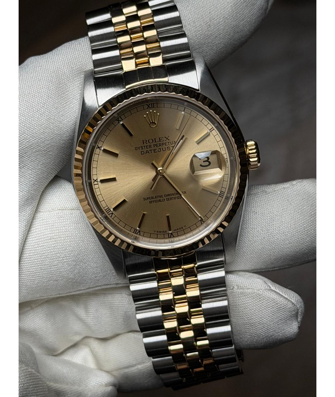 ROLEX Золотые часы из желтого золота, фото 3