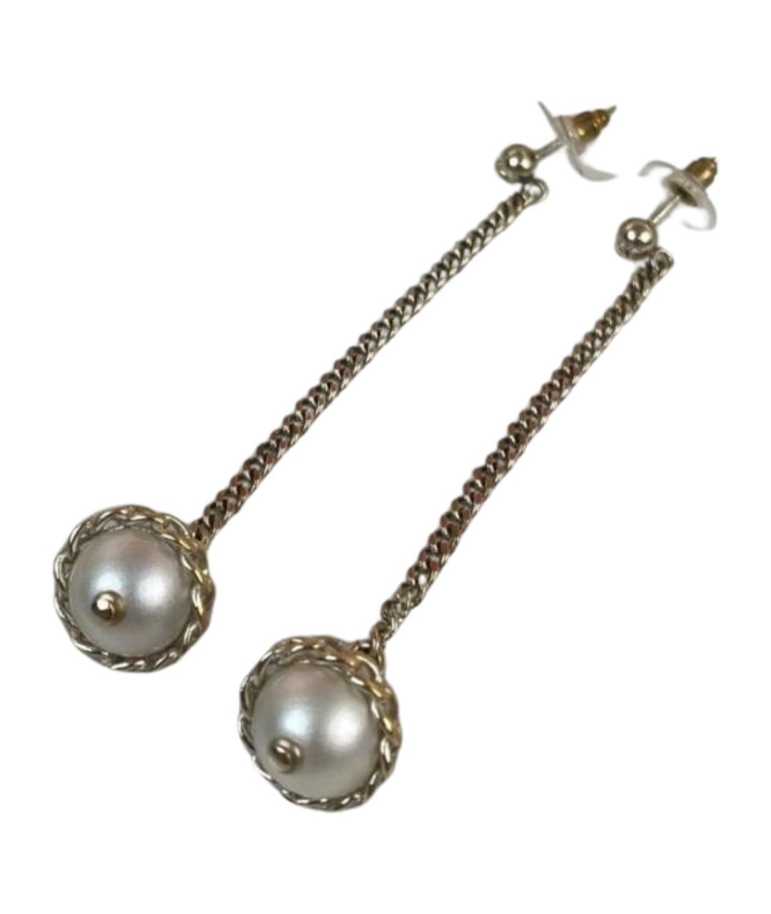 CHANEL Золотые серьги, фото 1