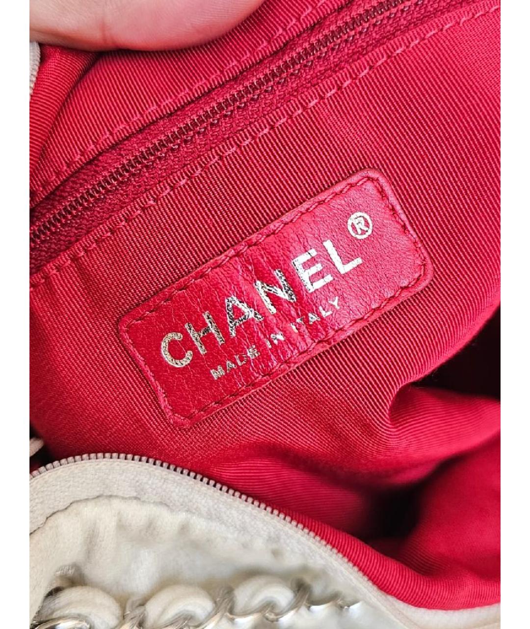 CHANEL Бежевая сумка тоут, фото 5