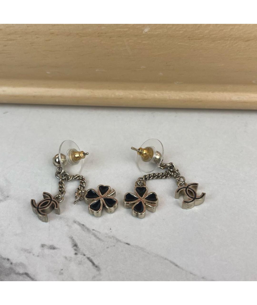 CHANEL Золотые серьги, фото 3