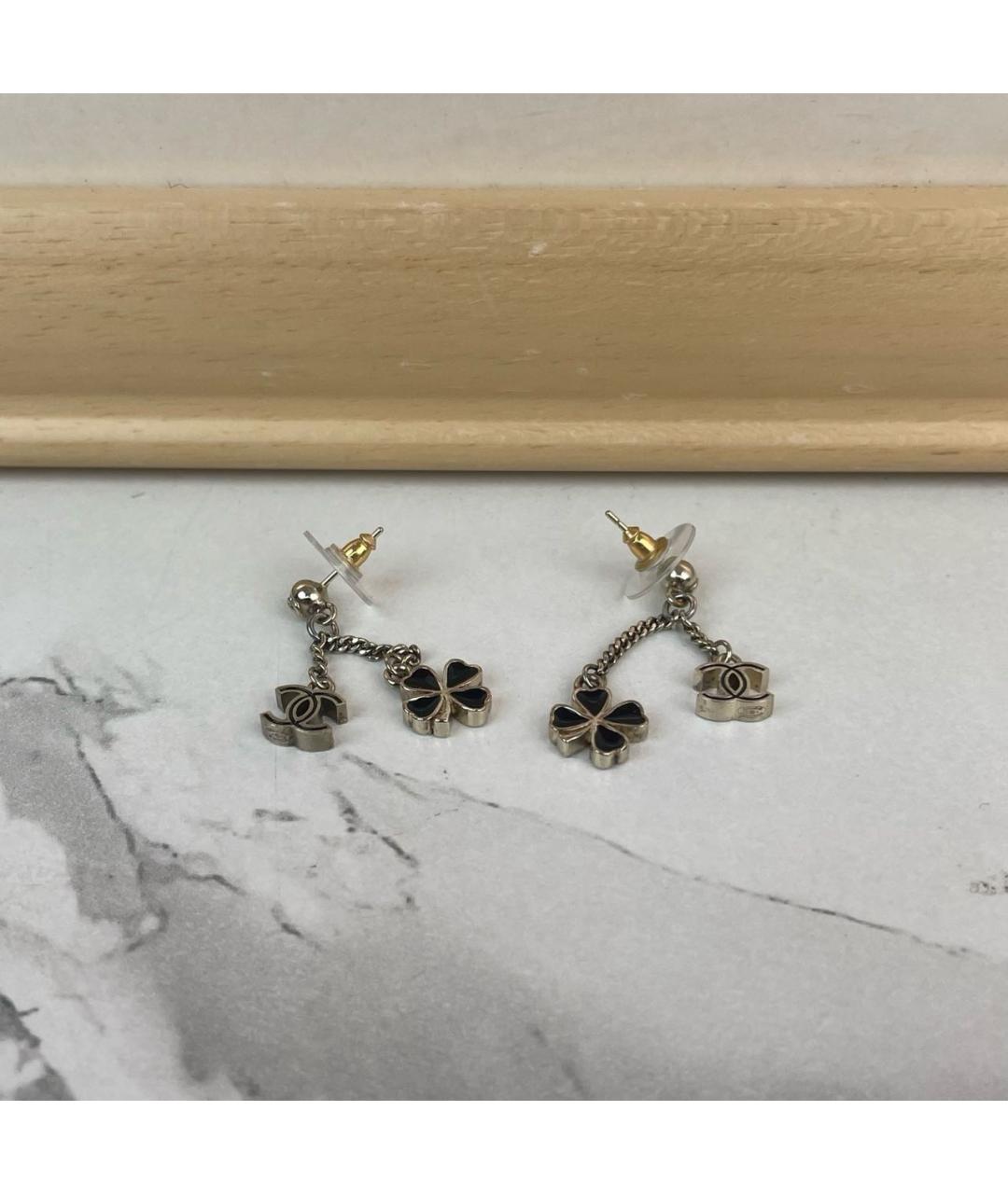 CHANEL Золотые серьги, фото 2