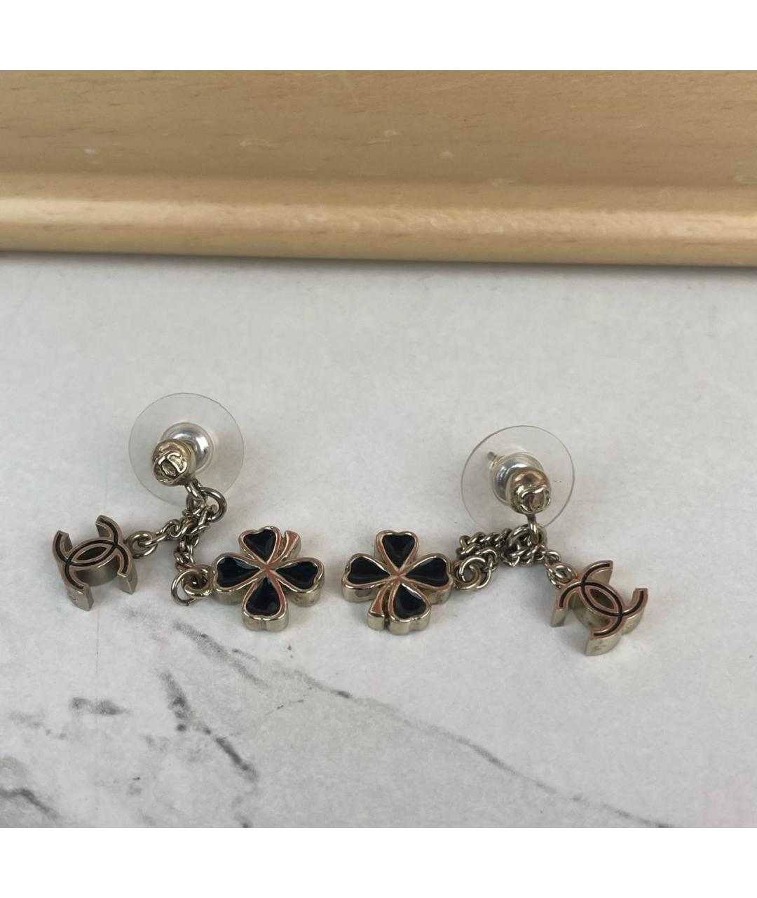 CHANEL Золотые серьги, фото 5