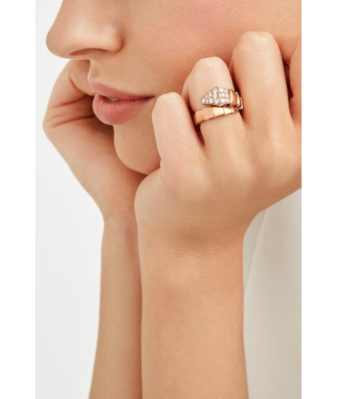BVLGARI Золотое кольцо из розового золота, фото 3